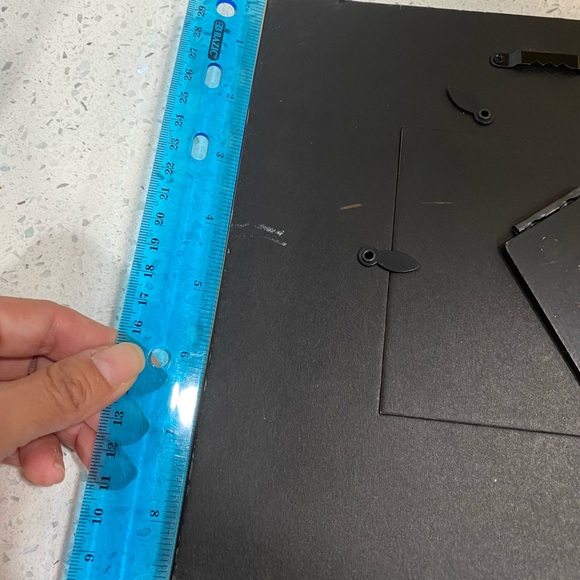 shiny gold brush Picture 9x9 Frames for 3.5x3.5" photo wall/Table Top Holidays 2 - Picture 5 of 13